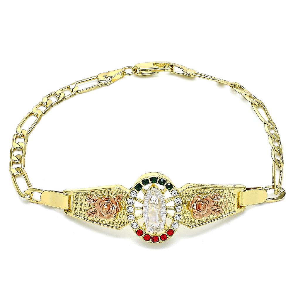 Trinity Guadalupe Rose Halo Bracelet