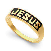 RG032 - Jesus Ring - Black Backgroud