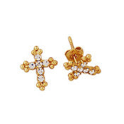 ER420 - Cross Earrings