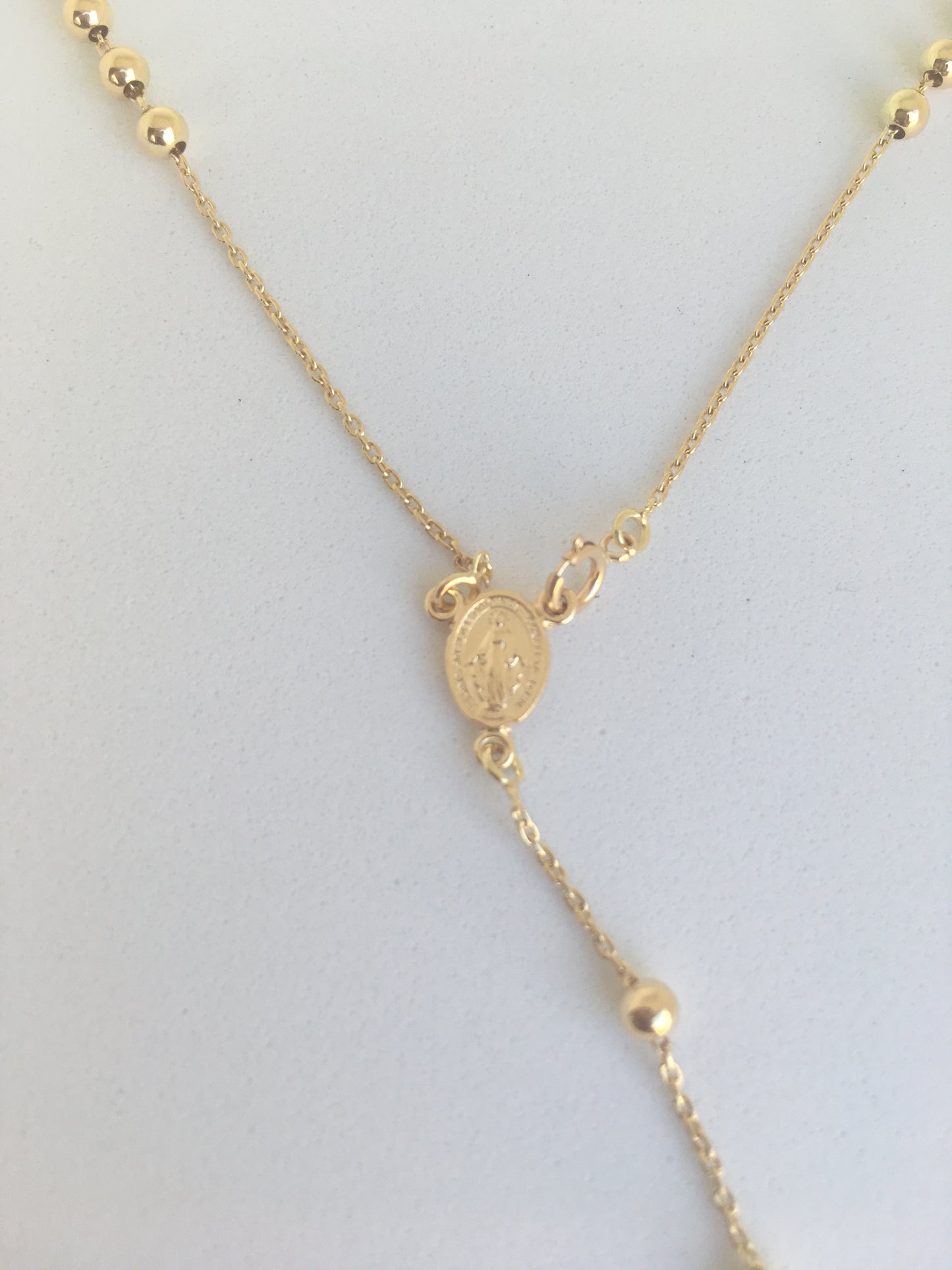 18k gold RosaryNecklace