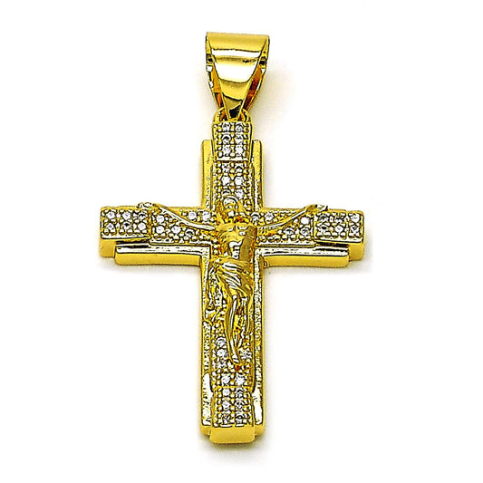 Crucifix white cz-CR797