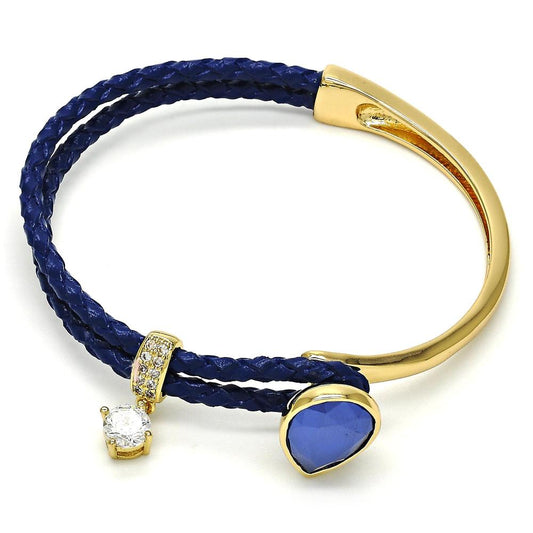Blue shade Swarovski Crystal bracelet