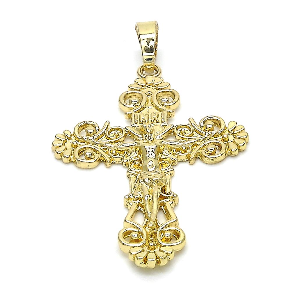 Baroque Majesty Crucifix Pendant