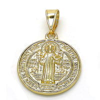 MD045 Saint Benedict Medal with chain